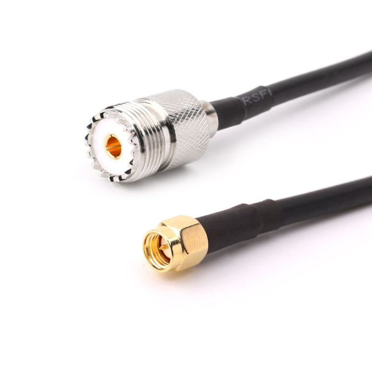 RG58 UHF Female to SMA Male Connecting Cable, Length: 50cm, Length: 50cm RG58 UHF Female to SMA Male Connecting Cable, Length: 50cm, Length: 50cm